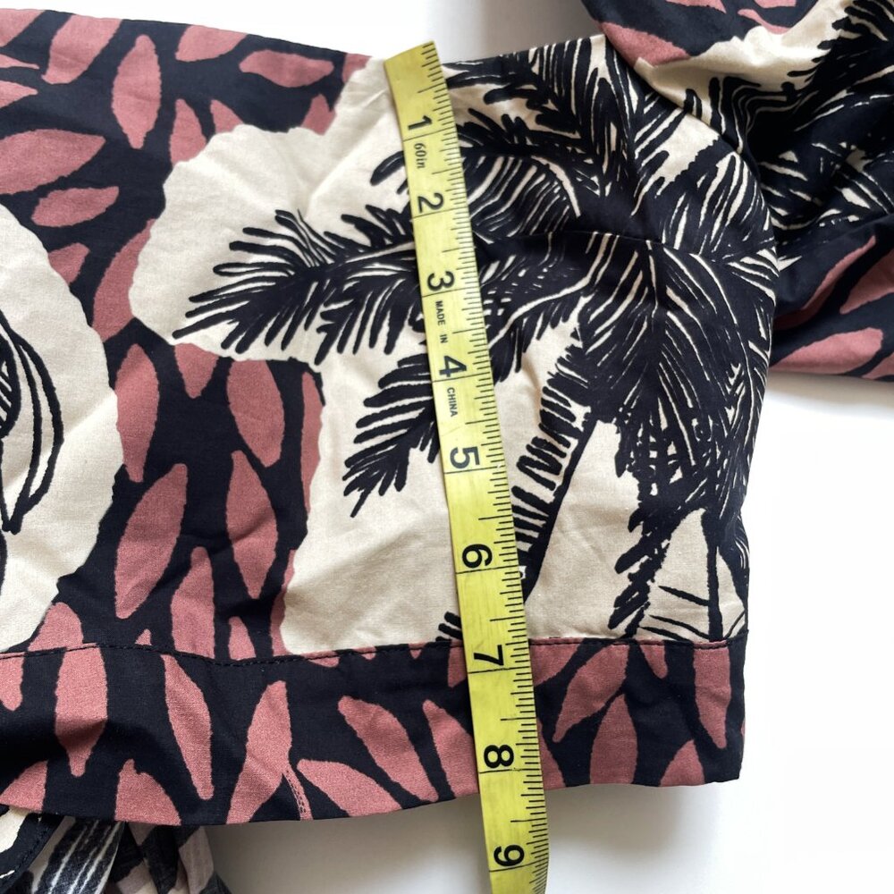 Johanna Ortiz Paraiso Natural Tropical Print Crop Top Size 2 NEW NWT - Picture 9 of 12